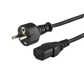 Câble dAlimentation Savio CL-138 Noir IEC C13 1
