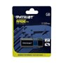 Clé USB Patriot Memory Supersonic Rage Lite Noir Noir/Bleu 64 GB