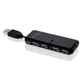 Hub USB Ibox IUHT008C Noir