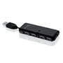 Hub USB Ibox IUHT008C Noir