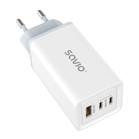 Chargeur mural Savio LA-07 Blanc 65 W