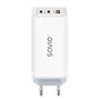 Chargeur mural Savio LA-07 Blanc 65 W