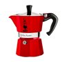 Cafetière Italienne Bialetti Rouge Aluminium 1 Tasse 50 ml