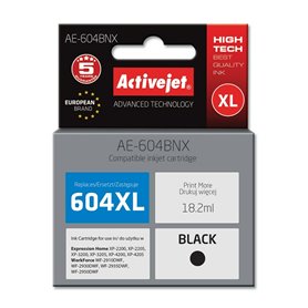Cartouche d'Encre Compatible Activejet AE-604BNX Noir