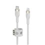 Belkin CAA011BT3MWH câble Lightning 3 m Blanc