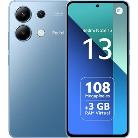 Smartphone Xiaomi Redmi Note 13 QUALCOMM SNAPDRAGON 685 6 GB RAM 128 GB Bleu