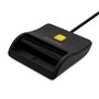 AISENS ASCR-SN03C-BK lecteur de contrôle d'accès Lecteur de commande d'accès USB Noir