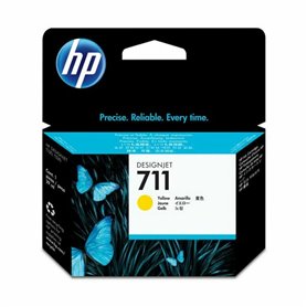 HP 711 cartouche d'encre DesignJet jaune