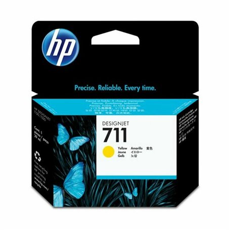 HP 711 cartouche d'encre DesignJet jaune