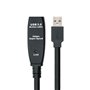 Câble Rallonge à USB TooQ 10.01.0313 Noir 15 m 5 Gbps