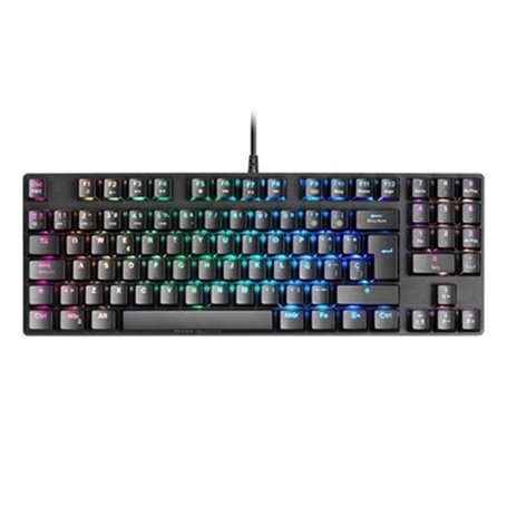 Clavier pour jeu Mars Gaming MKREVO PRO LED RGB Noir