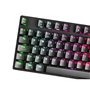 Clavier pour jeu Mars Gaming MKREVO PRO LED RGB Noir