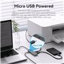 Vention CHLBB hub & concentrateur USB 3.2 Gen 1 (3.1 Gen 1) Type-A 5000 Mbit/s Noir