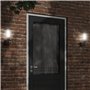 vidaXL Applique murale d'extérieur noir acier inoxydable