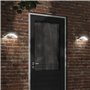 vidaXL Applique murale LED d'extérieur avec capteurs noir