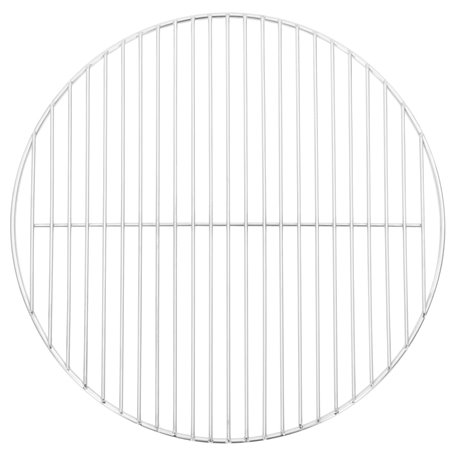 vidaXL Grille de barbecue ronde Ø44