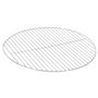 vidaXL Grille de barbecue ronde Ø47 cm acier inoxydable 304