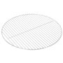 vidaXL Grille de barbecue ronde Ø50 cm acier inoxydable 304