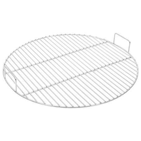 vidaXL Grille de barbecue ronde Ø54 cm acier inoxydable 304