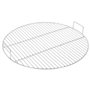 vidaXL Grille de barbecue ronde Ø54 cm acier inoxydable 304