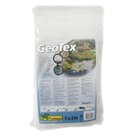 Sous-couche synthétique pour bâche de bassin de jardin - UBBINK - Feutre de sécurité blanc 200gr/m² - 5x2m