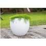 EDA Pot rond Graphit Ø50cm - Contenance 46L - Blanc cérusé