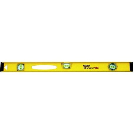 Niveau profilé I-Beam 180 en aluminium STANLEY - 1-42-921 - Précision +/-1