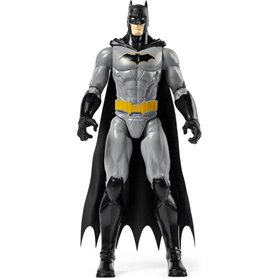 DC Comics BATMAN - Figurine Batman Articulée De 30 cm - Figurine Super Héros - Gris Et Noir - Figurine Batman Renaissance - Batm