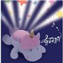 Peluche veilleuse et musicale LICORNE - JEMINI - +/- 39 cm - Rose - Piles - Plush