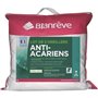 BLANREVE Lot de 2 Oreillers Triple Protection - 60 x 60 cm - Blanc