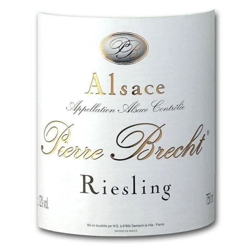 Image secondaire de Vin blanc d'Alsace Pierre Brecht 2021 Riesling - Bio