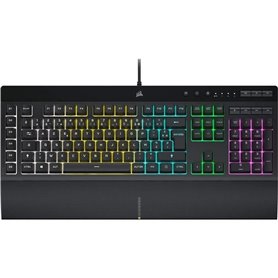 Clavier Gamer - AZERTY - CORSAIR - K55 RGB Pro - Numérique - Dôme en caoutchouc - RGB 5 Zones - (CH-9226765-FR)