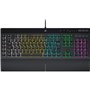 Clavier Gamer - AZERTY - CORSAIR - K55 RGB Pro - Numérique - Dôme en caoutchouc - RGB 5 Zones - (CH-9226765-FR)