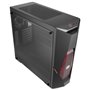 COOLER MASTER LTD BOITIER PC MasterBox K500L - avec RED LED fan - Noir - Verre trempé - Format ATX (MCB-K500L-KANN-S00)