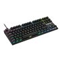 Clavier Gaming optique-mécanique - AZERTY - CORSAIR - K60 PRO TKL - Sans Pavé Numérique - Rétroéclairé RGB - Noir (CH-91