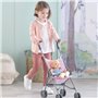 Accessoire poupon - COROLLE - Poussette canne rose pour poupon 30, 36 et 42cm - Des 3 ans