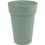 EDA PLASTIQUE - Pot de fleur/Vase haut Toscane - 67L - Ø 46 x 65 cm - Vert laurier