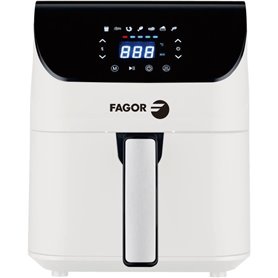 Friteuse sans huile - FAGOR - Airfryer FG5060 - 4.3 L - 1350 W - Ecran tactile - 7 pré-réglages de cuisson - Minuterie - Blanc