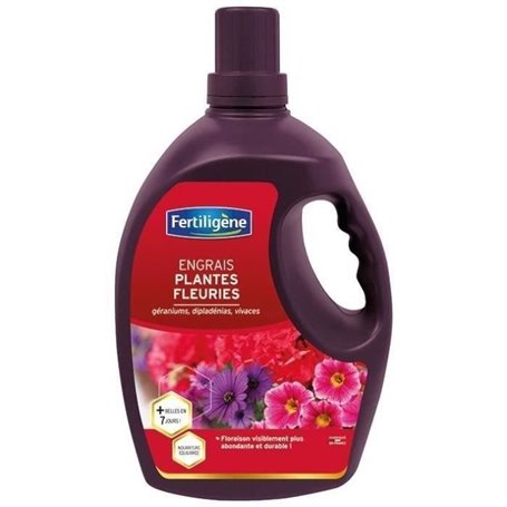 FERTILIGENE Engrais Plantes Fleuries Geraniums - 3 L