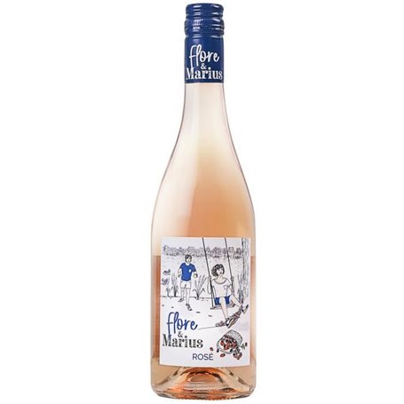 Flore & Marius 2023 IGP Atlantique - Vin rosé de Bordeaux