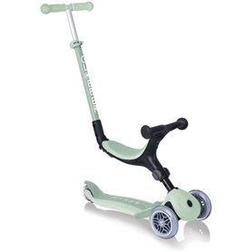 Trottinette 3 roues évolutive - GLOBBER - ACTIVE ECOLOGIC - Pistache - Plastique recyclé - Porteur - Siege large - 15 mois a 9 a