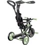 Tricycle évolutif EXPLORER 4 EN 1 - GLOBBER - Vert Sauge - Draisienne - de 10 mois a 5 ans - Montage sans outils