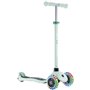 Trottinette 3 roues - GLOBBER - PRIMO LIGHTS - Vert Pastel - Roues lumineuses - 2 a 7 ans - 50 Kg
