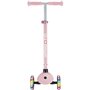 Trottinette 3 roues - GLOBBER - PRIMO LIGHTS - Rose Pastel - Roues lumineuses - 2 a 7 ans - 50 Kg