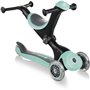 GLOBBER - Trottinette 3 roues évolutive tout-en-1 - Go-up deluxe - Vert pastel