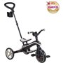 Tricycle évolutif EXPLORER 4 EN 1 PLIABLE - GLOBBER - Taupe - Draisienne - de 10 mois a 5 ans - Montage sans outils