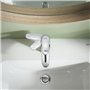 Mitigeur monocommande lavabo - GROHE Swift - 24328001 - Chromé - Taille M - Ouverture Eau Froide - Economie d'eau -Tiret