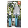 Kit de jardinage GARDENA - Griffe a fleur et transplantoir - Garantie 25 ans