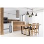 KITCHEN MOVE Poubelle de cuisine a pédale URBAN 30L - En acier Gris