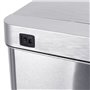 KITCHEN MOVE Poubelle automatique PARKSIDE - 50L - Inox avec cerclage